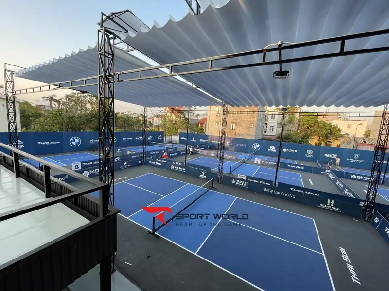 Khám Phá Sân Pickleball Hải Phòng: Top Địa Điểm Cho Người Mới Bắt Đầu Đến Chuyên Nghiệp 2026 3 Sân pickleball tại Hải Phòng Sân Thái Sơn Pickleball - Hải An