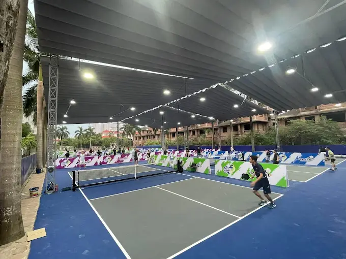 Sân pickleball tại Hòa Bình Sân Long Phượng Pickleball