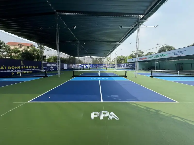 Sân pickleball tại Huyện Đông Anh Sân Pickleball Thảo Viên Xanh