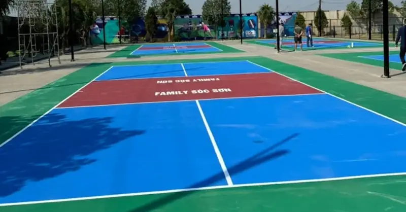 Sân pickleball tại Huyện Sóc Sơn Pickleball Family Sóc Sơn