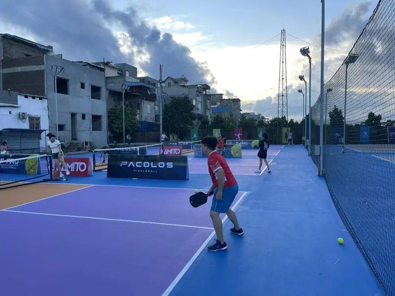Sân pickleball tại Nam Định Pickleball Thành Nam