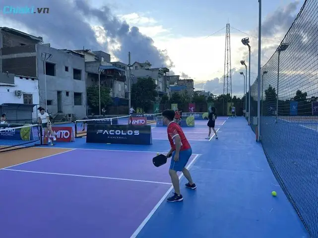 Sân pickleball tại Nam Định Sân Pickleball Nguyễn Thị Định