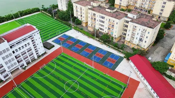 Sân pickleball tại Nam Định Sân Pickleball Trường Đại học Lương Thế Vinh