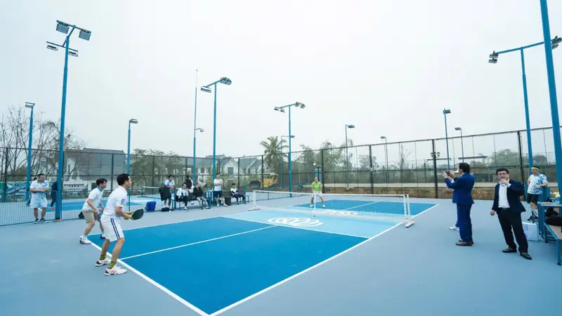 Sân pickleball tại Phú Thọ Sân Pickleball Tuổi trẻ