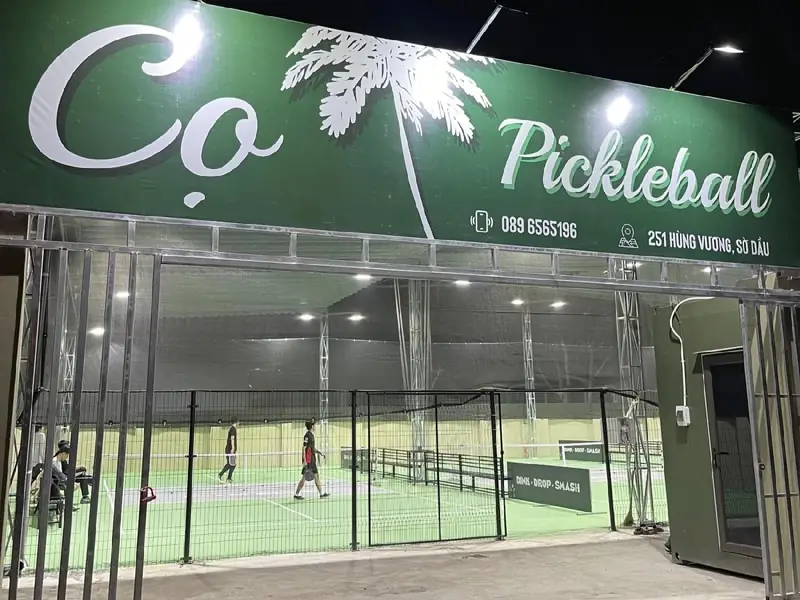 Sân pickleball tại Quận Hồng Bàng Cọ Pickleball