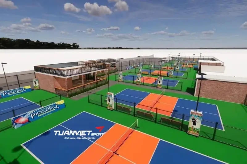 Sân pickleball tại Quận Hồng Bàng LÊ HỒNG PHONG PICKLEBALL CENTER