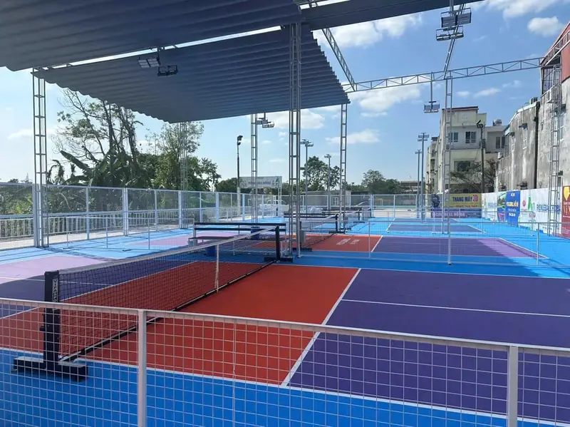 Sân pickleball tại Quận Hồng Bàng Pickleball Sở Dầu