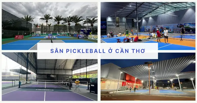 Sân pickleball tại Quận Ninh Kiều Nam Long Pickleball Club