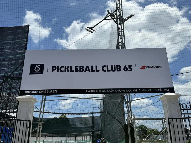 Sân pickleball tại Quận Ninh Kiều Sân Pickleball Trần Văn Giàu