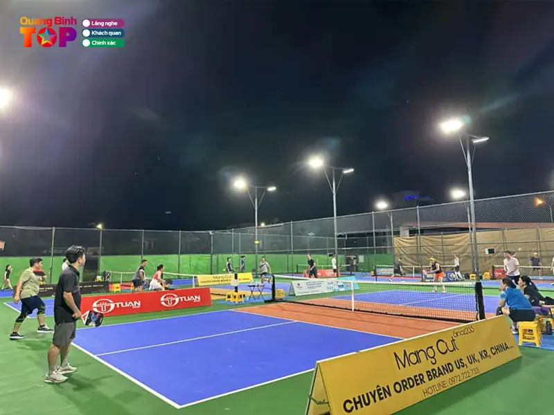 Sân pickleball tại Quảng Bình Pickleball 525