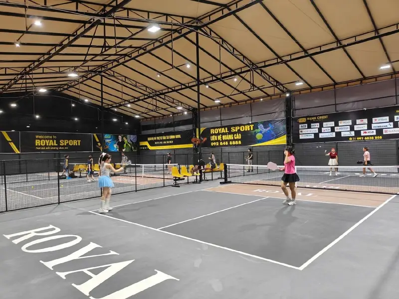 Sân pickleball tại Tân Bình Sân Royal Pickleball K334