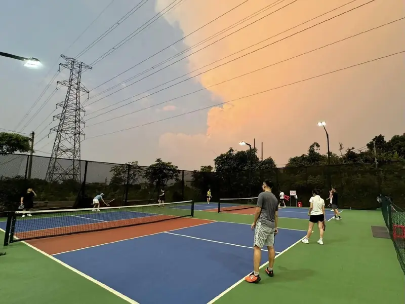 Sân pickleball tại Thái Nguyên Sân pickleball x3