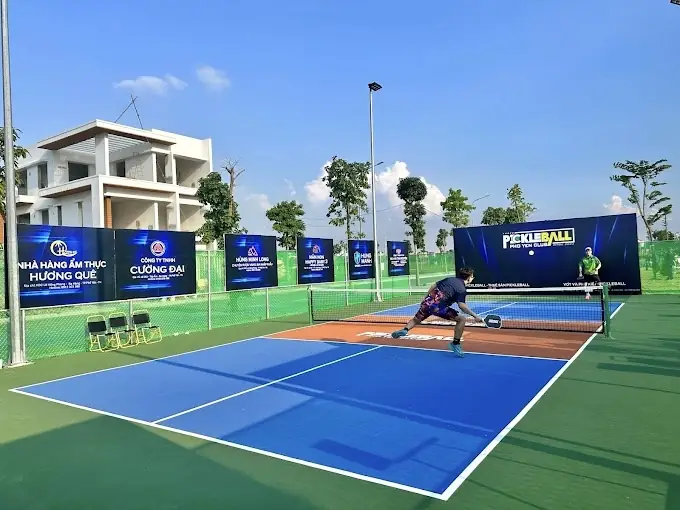 Sân pickleball tại Thái Nguyên Sân Pickleball YÊN BÌNH XANH