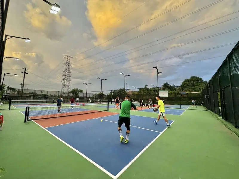 Sân pickleball tại Thái Nguyên VIP Pickleball Thái Nguyên
