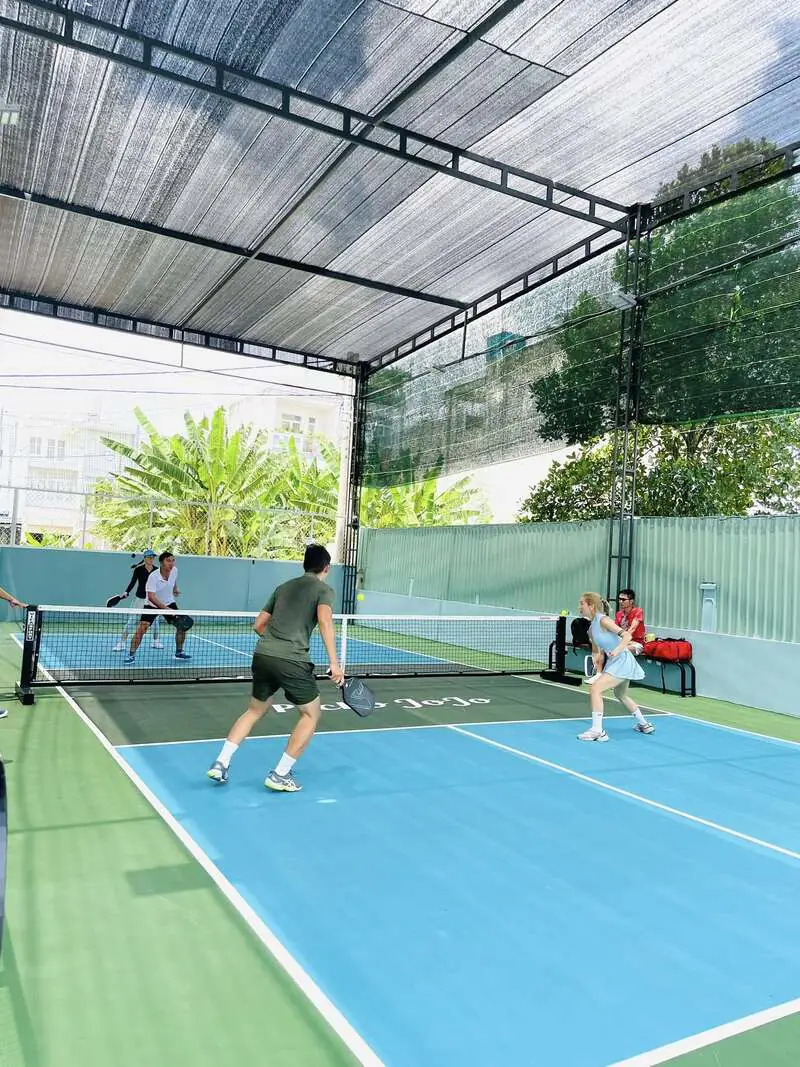 Sân pickleball tại Thủ Đức Sân Picko JoJo - Pickleball Garden