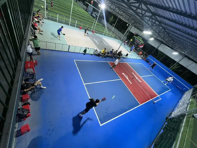 Sân pickleball tại Tiền Giang Sân PickleBall Tân Tiến Cai Lậy