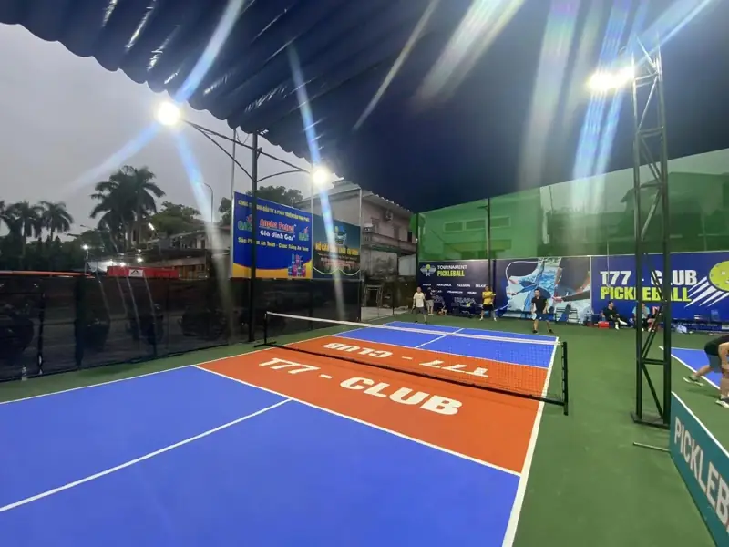 Sân pickleball tại Vinh Sân T77 Pickleball Club
