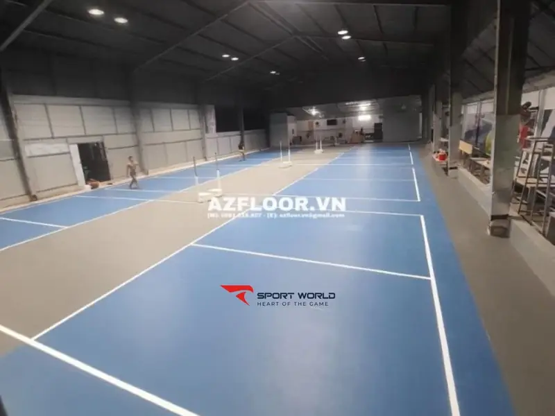 Sân pickleball trong nhà tại hải phòng Sân VIP Pickleball Bao Bì Xi Măng