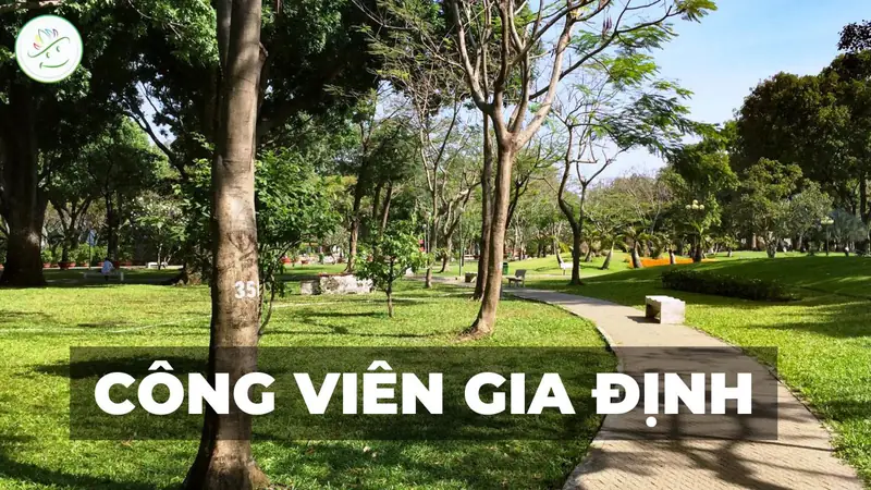 Sân vận động Gia Định (Công viên Gia Định) - Quận Gò Vấp khu vực bán đồ ăn nhẹ hoặc giải khát trong công viên