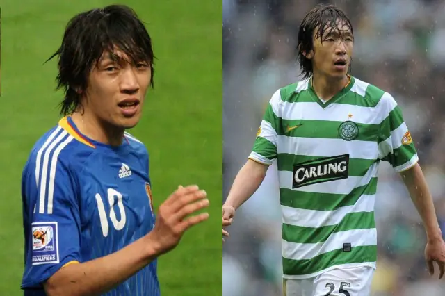 Shunsuke Nakamura: Huyền thoại chân trái và hành trình bất tử 3 Shunsuke Nakamura Shunsuke Nakamura ăn mừng bàn thắng cho Celtic phần 4