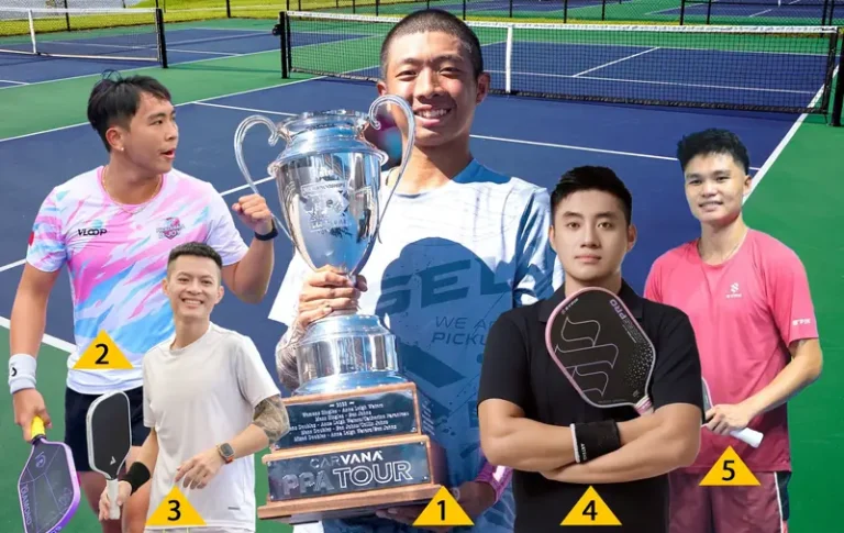 Pickleball: Sao Việt & Thế Giới Bứt Phá 2026? 7 tay vot pickleball noi bat viet nam va the gioi tay vot pickleball viet nam thi dau