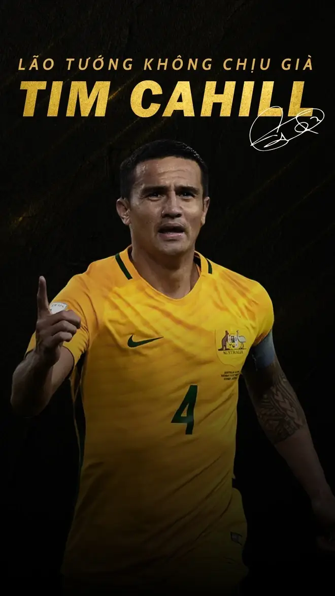 Tim Cahill Tim Cahill trong màu áo ĐT Australia ăn mừng bàn thắng phần 4