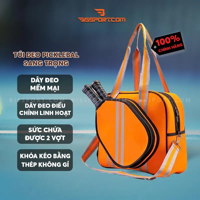 Trang phục & Phụ kiện Pickleball 2026: Bí quyết Chinh Phục Sân Đấu Phong Cách! 3 trang phục và phụ kiện chơi pickleball túi đựng vợt pickleball