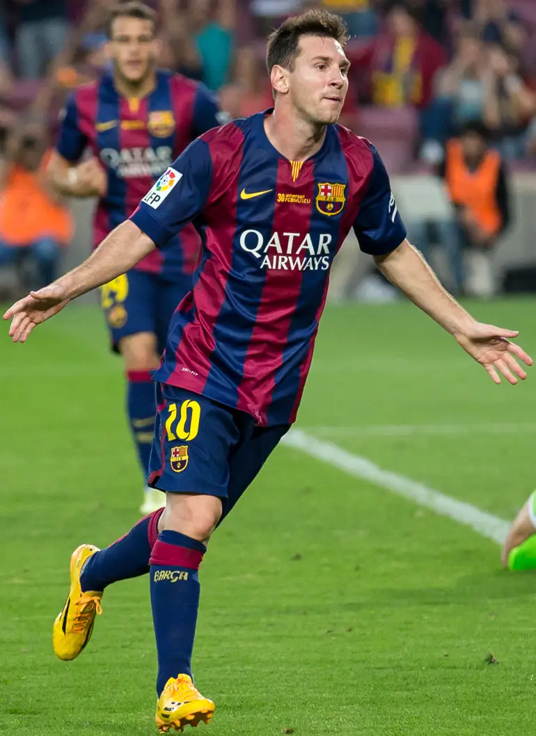 Vị Trí LW RW Trong Bóng Đá: Giải Mã Vai Trò Tiền Đạo Cánh Từ A-Z 2 vị trí lw rw trong bóng đá Lionel Messi ăn mừng bàn thắng