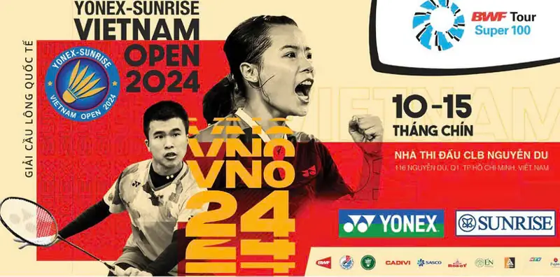 Vietnam Open cầu lông Vợt cầu lông